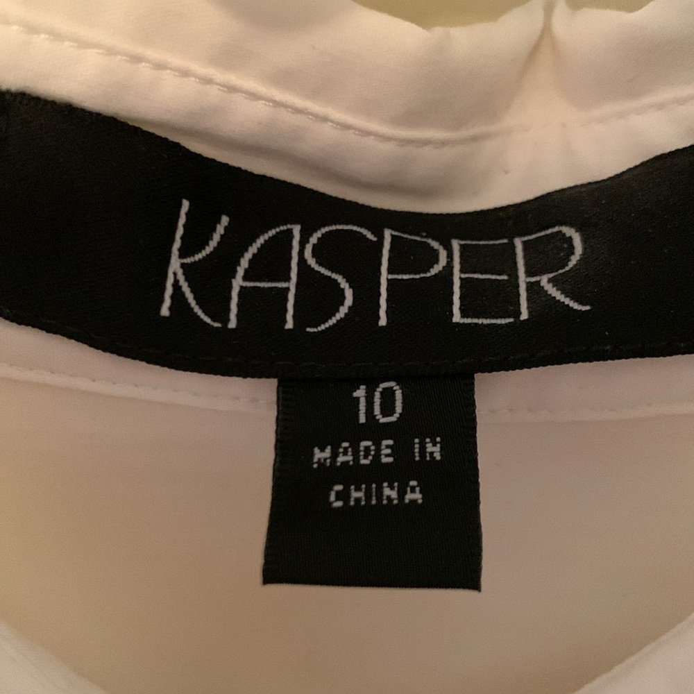 Kasper Button Down With Decorative Cuff Links - image 2